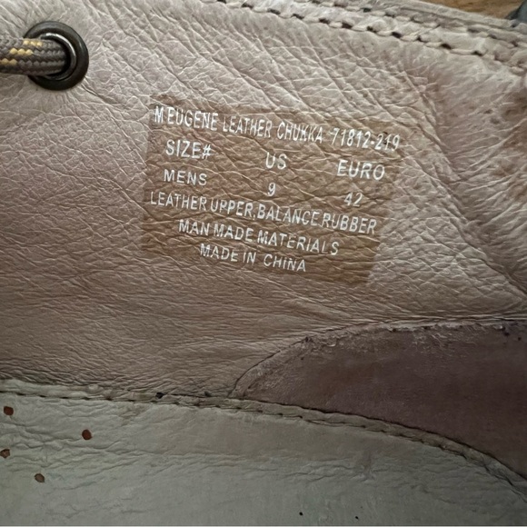 Bogs Eugene Chukka Ankle Boots 9 M Brown Lace Up Shoes Waterproof Leather Mens - Picture 17 of 17